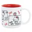 STOR Hrneček keramický Hello Kitty / 400 ml / Keramika