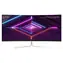 34" LC-Power LC-M34-UWQHD-100-C-V3 bílá / Monitor / VA / 1500R / 3440x1440 / 21:9 / 100Hz / DP+HDMI