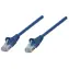 Intellinet Patch kabel Cat6 U/UTP modrá 1 m / Patch kabel / CAT6 / U/UTP / RJ-45