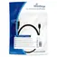 MediaRange MRCS188 černá / Kabel / USB-A - Mini-USB B / 1,8 m / USB 2.0