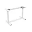 Digitus DA-90433 bílá / Rám stolu / Elektricky nastavitelný / 62-127 cm / DualMotor / nosnost 100 kg