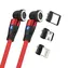 RealPower MagneticCharge 2 červená / Magnetický nabíjecí kabel / 1 m / magnetický konektor / 6 adaptérů