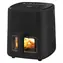 Extralink Home SJ-500 5L černá / Horkovzdušná fritéza / 1500W / 80-200°C / dotykové ovládání