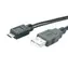 MediaRange černá / Datový a nabíjecí kabel / USB-A - Micro-USB / 1,2 m / USB 2.0