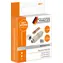 Schwaiger Keystone CAT6A stříbrná / Síťový konektor / RJ45 / S/FTP / Rovný / Kov