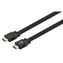 Manhattan Plochý HDMI kabel s ethernetem černá / HDMI kabel / HDMI (M) - HDMI (M) / 10 m / UHD 4K 60 Hz / Dolby Vision