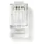 Nedis CCGB89305TP / Konektor RJ45 / CAT6 UTP lanko / pozlacené kontakty / 10 ks