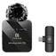 Puluz PU648B černá / Klopový mikrofon / sada 2 ks / bezdrátový / USB-C / 2.4 GHz
