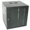 XtendLan 12U/600x600 černý / Rozvaděč / Nástěnný / Skleněné dveře / Rozložený / 60 kg