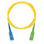 XtendLan FO patch SC/APC-SC / Optický patch kabel / simplex / 9/125 / G.652D / LS0H / 20 m