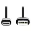 Nedis USB-C černá / Datový kabel / USB-C - USB-A / USB 2.0 / 3 m