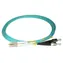 XtendLan / Optický patch kabel LC-ST / 50/125 OM3 duplex / 1 m / LS0H
