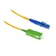 XtendLan FO patch LC-SC/APC 1m / Optický patch kabel / simplex 9/125 / G.657.A1 ultraflexibilní