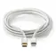 Nedis Profigold Lightning kabel 2m stříbrná / Datový kabel / USB-C - Lightning 8-pin / USB 2.0 / nylonový opletený
