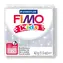 FIMO Modelovací hmota kids stříbrná se třpytkami / 42 g / pečení v troubě 110 °C / od 8 let