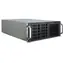 Inter-Tech 4U-4410 černá / Serverová skříň 4U / Hloubka 688 mm / 10x 2,5"/3,5" hot-swap pozice / E-ATX