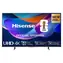 55" Hisense 55A6S černá / UltraHD / LED / HDMI / LAN / WiFi / BT / CI+ / DVB-T2 S2 C / 20W repro