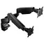 Endorfy Atlas GS Pro Double černá / Držák monitorů / 2x monitor / plynová pružina / VESA 75-100mm / 2x16kg