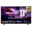 55" Hisense 55E7S PRO černá / Televize / QLED / UltraHD 4K / 144Hz / FreeSync Premium / HDMI 2.1