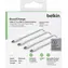 Belkin CAB003bt1MWH2PK bílá / Datový kabel / USB-C - USB-C / 1 m / 2 ks