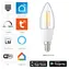 Alecto SMARTLIGHT130 / Chytrá LED žárovka / E27 / Wi-Fi / 1800-3000K / 5W / stmívatelná
