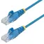StarTech UTP CAT6 0,25 m Slim modrá / Patch kabel / RJ45-RJ45 / PoE