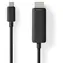 Nedis USB-C - HDMI černá / Redukce / USB 3.2 Gen 1 / 4K 60Hz / 1 m