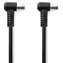 Nedis Koaxiální kabel IEC(M)-IEC(F) 1,5 m černá / Koaxiální kabel / 75 Ohm / 4x stínění / 120 dB