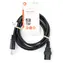 Nedis Napájecí kabel IEC-320-C13 Itálie zástrčka černá / Napájecí kabel / Přímý konektor / 2 m