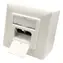 Goobay bílá / Síťová zásuvka / 2x RJ45 / kat. 6 STP / na omítku / horizontální přívod