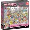 JUMBO Puzzle WASGIJ Retro Destiny 10: Problémy na hlavní ulici / 1000 dílků / od 15 let