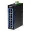 TRENDnet TI-G160i / Průmyslový switch / 16-port Gigabit / L2 / DIN lišta