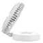 Platinet PRDF0396 bílá / Skládatelný stolní ventilátor / 19 cm / akumulátor 2400 mAh / 3 rychlosti