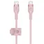 Belkin BOOST CHARGE PRO FLEX růžová / Kabel USB-C na USB-C / 1 m