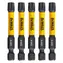 DeWalt Sada bitů T40 / Bity / Extreme Torx / 57 mm / 5 ks