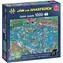 JUMBO Puzzle Jan van Haasteren Hokejový šampionát / 1000 dílků / od 15 let