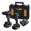 DeWalt DCK2222MM2T-QW McLaren F1 Team / Sada aku nářadí / vrtačka a utahovák / 2x 4 Ah / 18 V / nabíječka, kufr