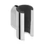Hansgrohe Porter Fine chrom / Držák sprchy / kov / 2 vrtané otvory / průměr 6 mm