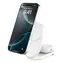 Belkin BOOST CHARGE PRO Qi2 bílá (WIZ039KQWH) / Bezdrátová skládací nabíječka 2v1 / magnetická / 25W