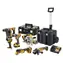 DeWalt Sada AKU nářadí 12 dílů / Sada aku nářadí / 18V / 6 nástrojů / 3x 5,0Ah / kufr TSTAK