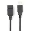 Nedis USB-A (M) - USB-A (F) 2.0 3m černá / Prodlužovací kabel / 18 W / 480 Mbps