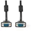 Nedis VGA kabel černý / Kabel / VGA-VGA / 3 m / Max. 1280x768