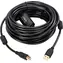MicroConnect Aktivní kabel USB-A (M) - USB-B (M) 15 m černá / Kabel / USB 2.0 / 480 Mbit/s