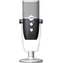 AKG Ara stříbrná/modrá / Mikrofon / USB / 24 bit / 96 kHz / stolní stojan