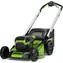 Greenworks GD60LM51SP černá / Aku sekačka na trávu s pojezdem / 60V / záběr 51 cm / koš 55 l / bez aku a nabíječky