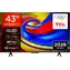 43" TCL 43P7L černá / Televize / QLED / 4K UHD / Google TV / Wi-Fi / BT / HDMI / 20W repro