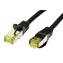 Goobay SFTP Cat7 černá / Patch kabel / S/FTP / 7,5 m / LSZH / 500 MHz