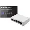 Qoltec 52247 / Switch / 5x RJ45 / 1000 Mbps