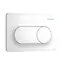Hansgrohe iFrame Original S matná bílá / Ovládání splachování / duální / mechanické / plast