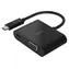 Belkin adaptér USB-C na VGA 60W PD černá / Adaptér / USB-C / VGA / Power Delivery 60W